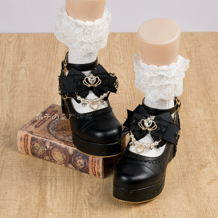 Lace Jirai Kei Shoe Clips, Hair Clips 44009:793149