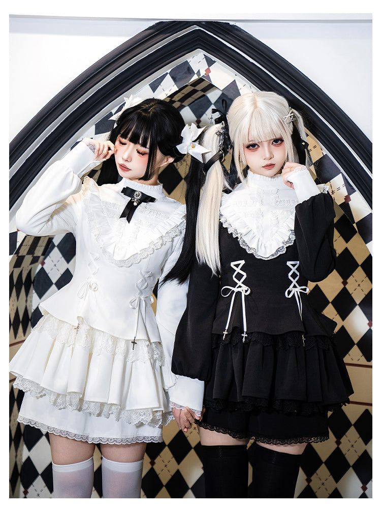 with Puji製　和ロリ　セットアップ With PUJI – Honey Wardrobe