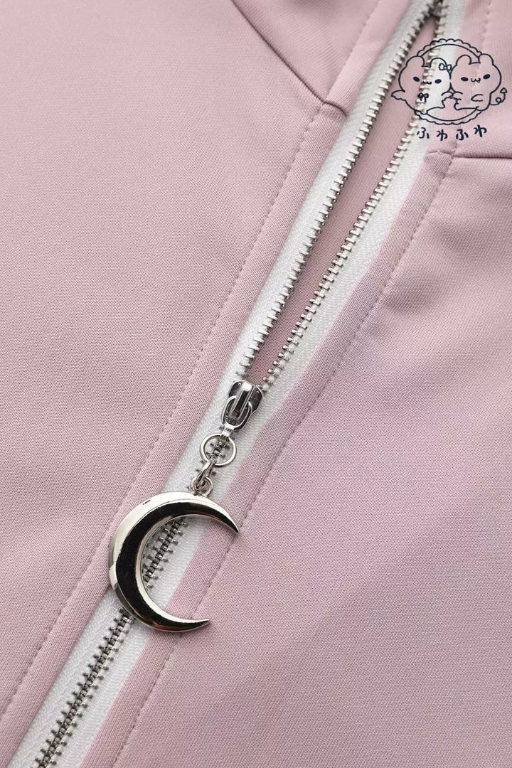 Pink Jersey Jacket Outfit, Shorts & Pants Available 44849:825315