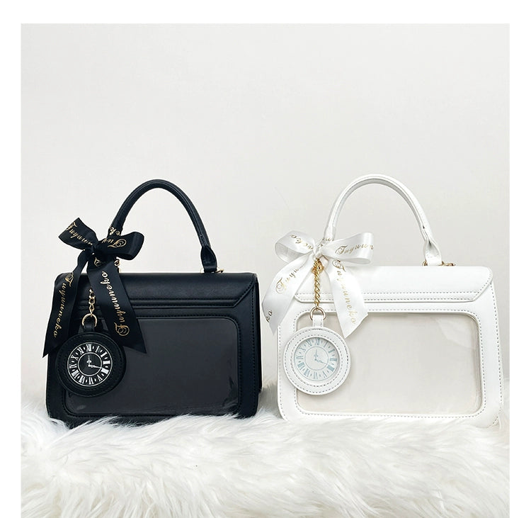 Lolita Ita Bag with Clear Window & Removable Strap Mirrorland Alice Series 43237:770725