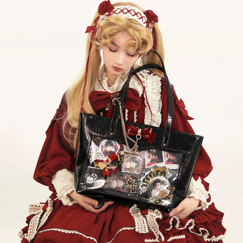 Kawaii Ita Bag Large Capacity Star Moon Shoulder Bag 40128:655306