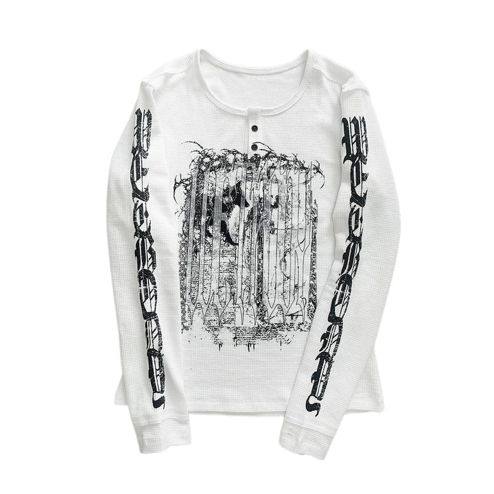 Long-Sleeved Long Sleeve T-Shirt, Fitted Design (L M S) 44779:825559