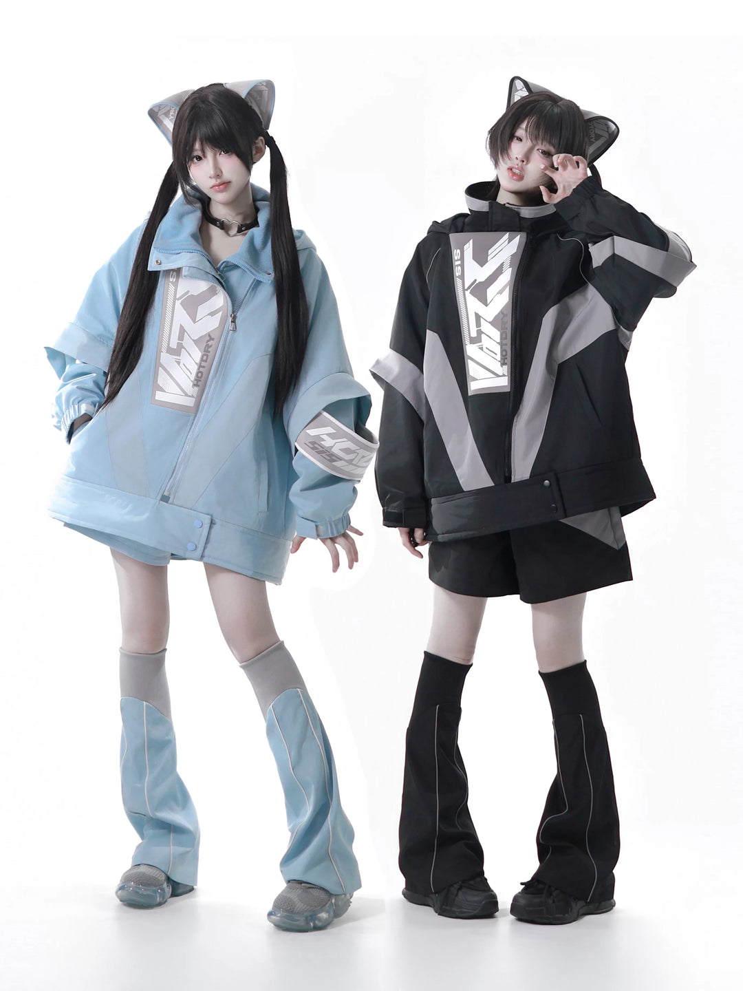 Tenshi Kaiwai Outfit, Windproof Jacket with Fleece Underlayer 44467:809437