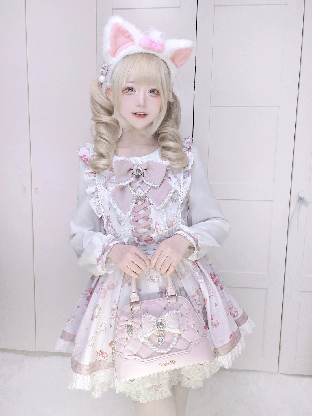 Shell-Shaped Ryousangata Hand Bag, Detachable Shoulder Strap 44773:823281