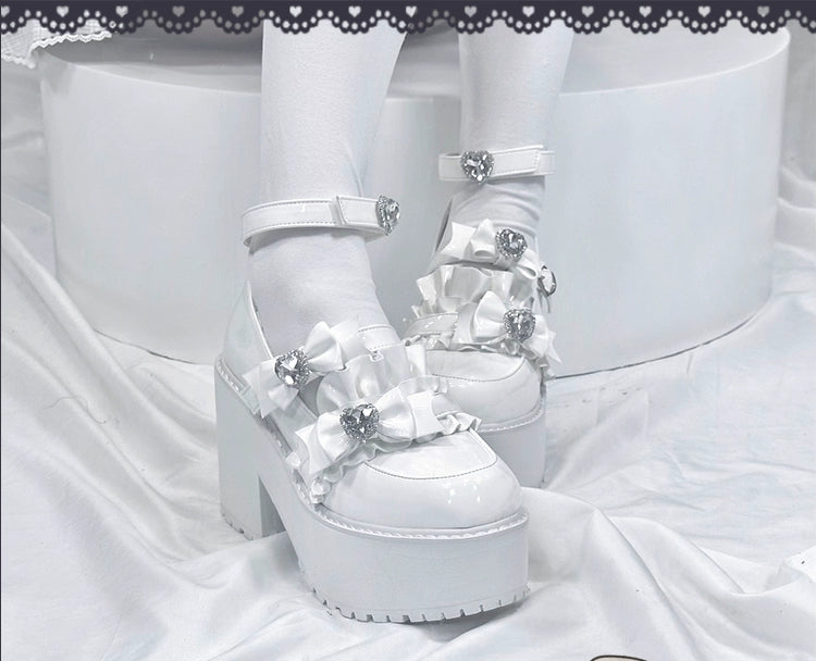 Jirai Kei Platform Shoes Ryousangata High-heel Shoes 41582:704372