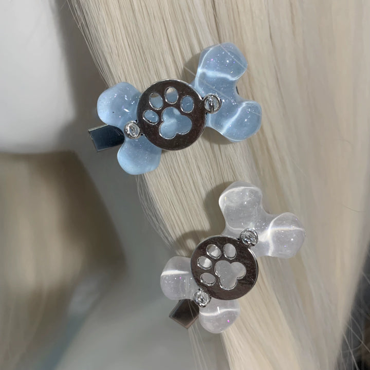 Subculture Bone Hair Clip Cute Bangs Clip 29282:464330