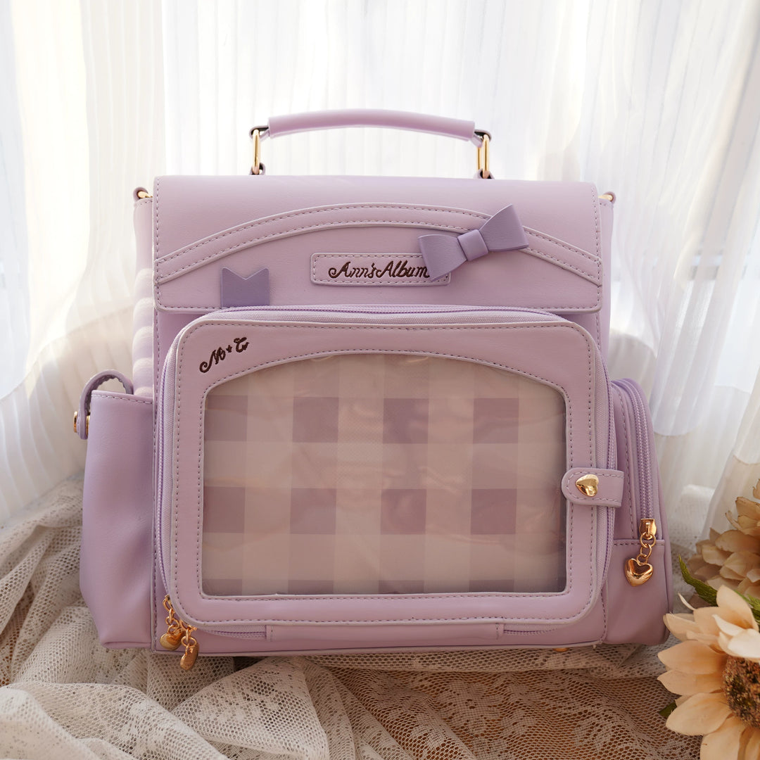 Kawaii Ita Bag with Crossbody Strap, Clear Window 45414:846769