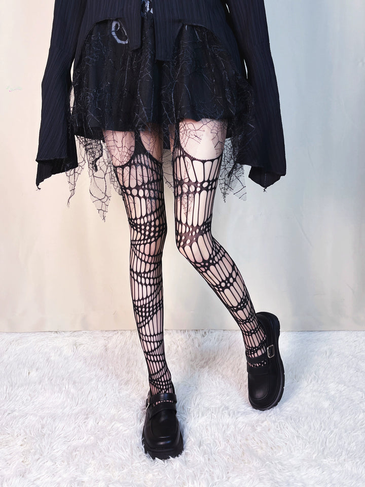 Y2K Socks Black Sexy Tights Fishnet Stockings 39488:635104