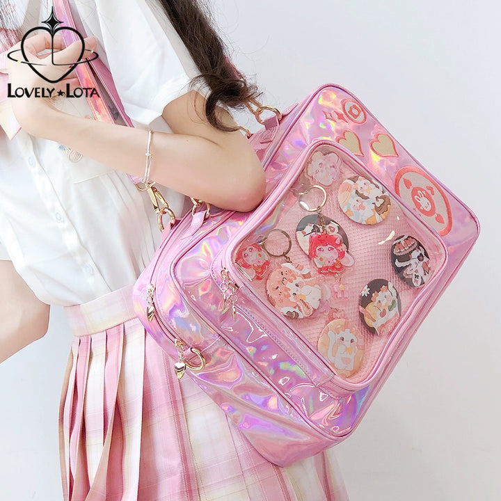 Lolita Ita Bag Kawaii Camera Shaped Shoulder Ita Bag 35774:543546 35774:543546