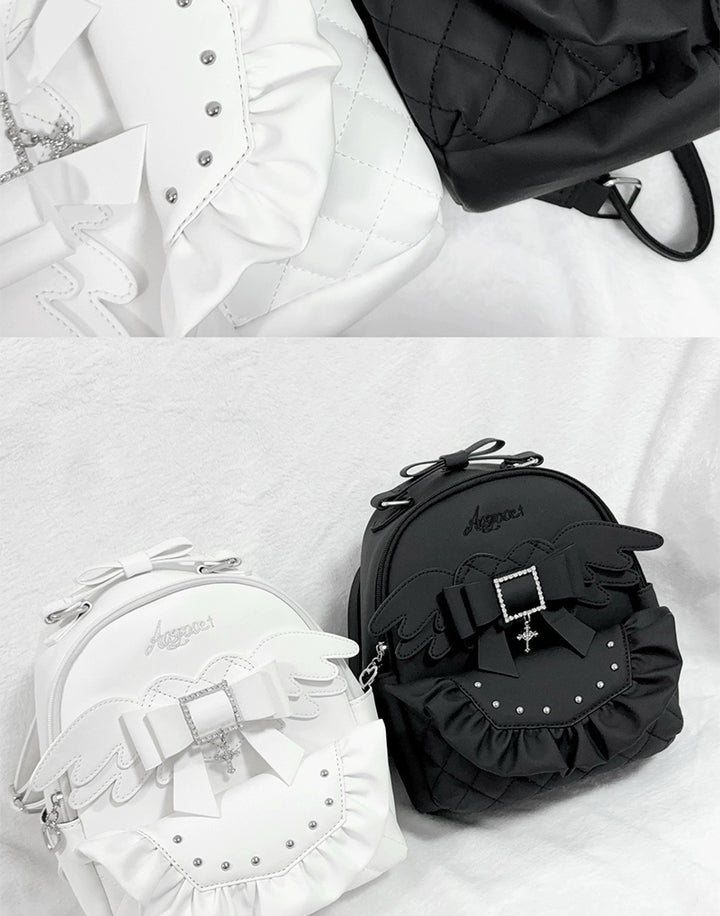 Jirai Kei Backpack Ryousangata Versatile Bag Wing Bag 37564:563646 37564:563646