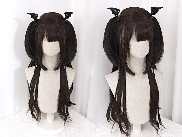 Jirai Kei Lolita Jellyfish Shape Dark Brown Wigs 22048:325312 22048:325312