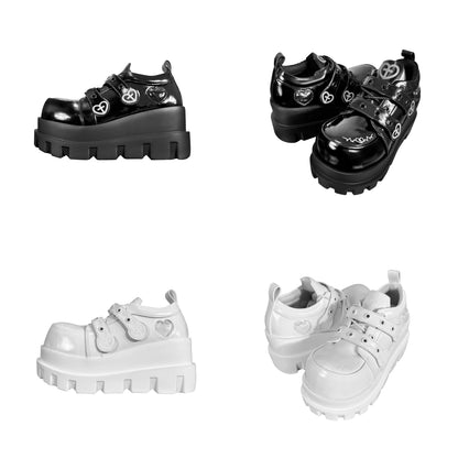 Jirai Kei Punk Fashion Cross Platform Shoes 4Colors 28958:344168