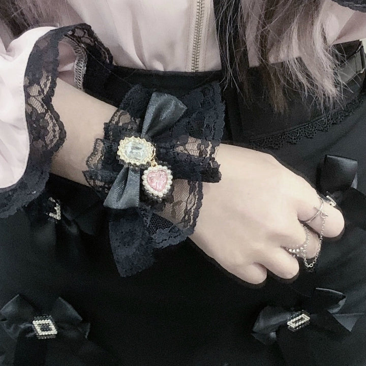 Jirai Kei Lolita Lace Bracelet Multicolors 21692:314398