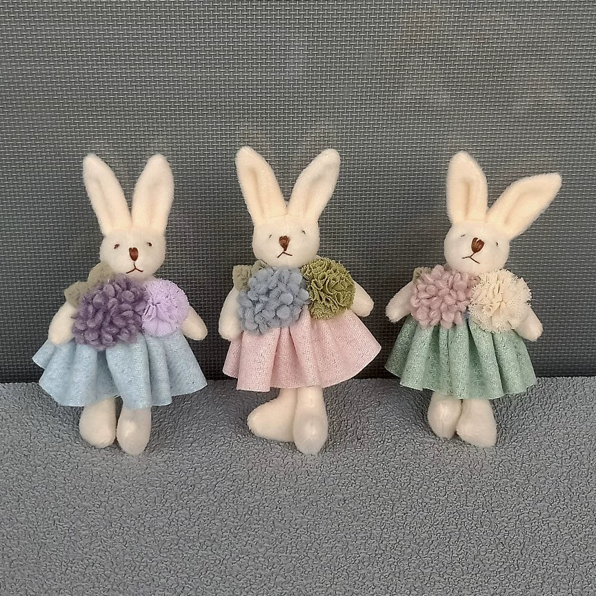 Mori Kei Brooch Cute Doll Brooch Plush Bunny Pin For Bags 36430:520914