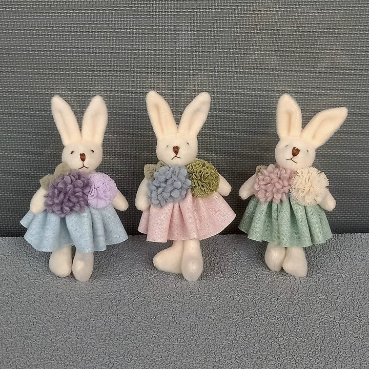 Mori Kei Brooch Cute Doll Brooch Plush Bunny Pin For Bags 36430:520914 36430:520914