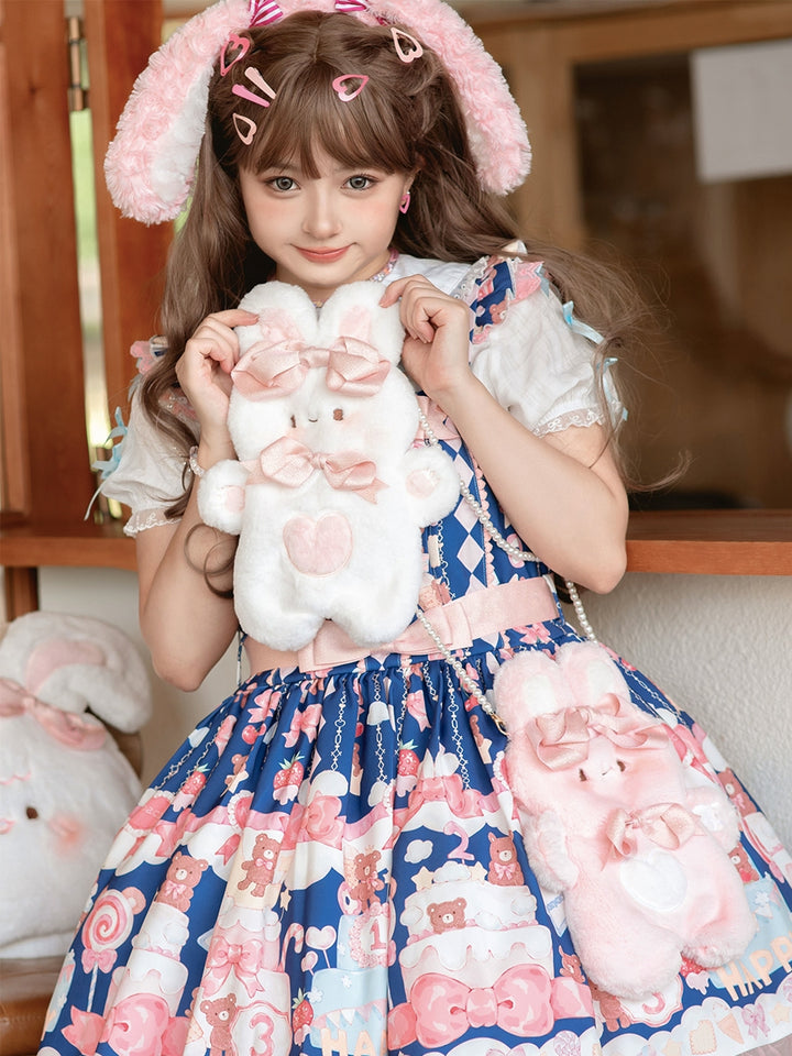 Sweet Lolita Bag Rabbit Crossbody Bag Cute Phone Bag 41086:686072