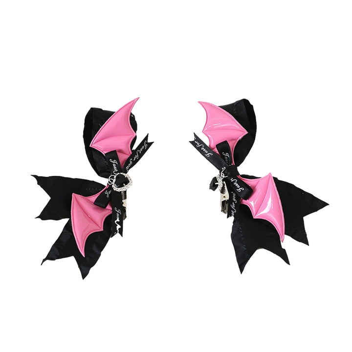 Jirai Kei Hair Clips Lolita Spice Girls Wing Hair Pins 22538:333076 22538:333076