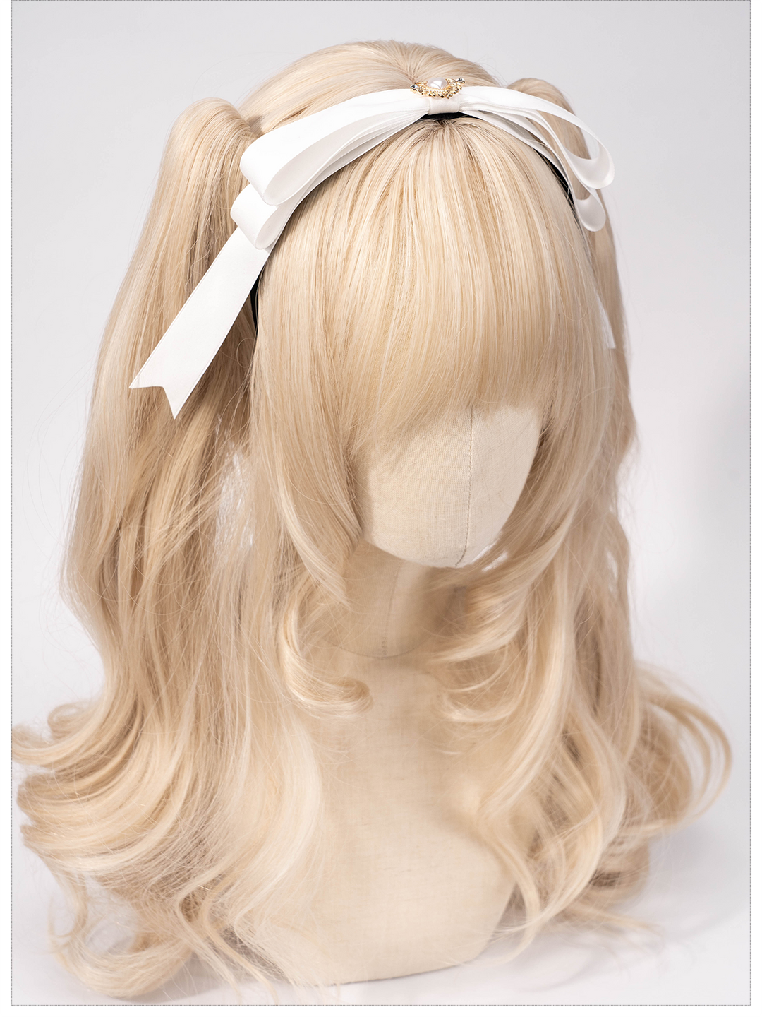 Lolita Headdress Jirai Kei Hairband Bow Headband Multi-color 35292:487828 35292:487828