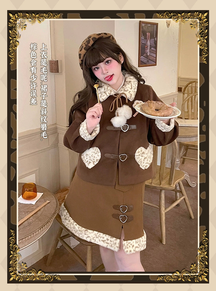 Plus Size Black Brown Aesthetic Kawaii Outfits 29862:361290