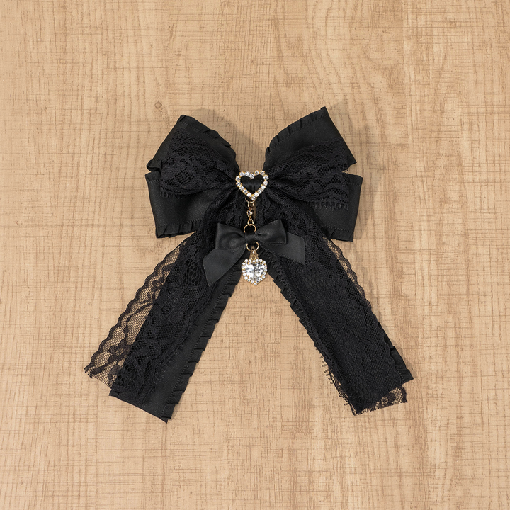 Jirai Kei Brooch Lace Bow Bag Keychain 35298:490062