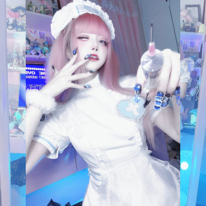 Tenshi Kaiwai Dress Set Nurse Medical Series Outfit Sets 37460:560006