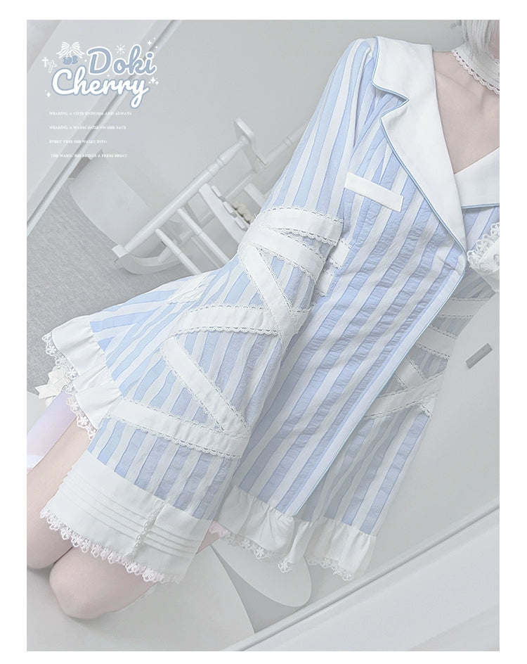 Tenshi Kaiwai Dress + Pocketed Cotton Shorts 43589:780578