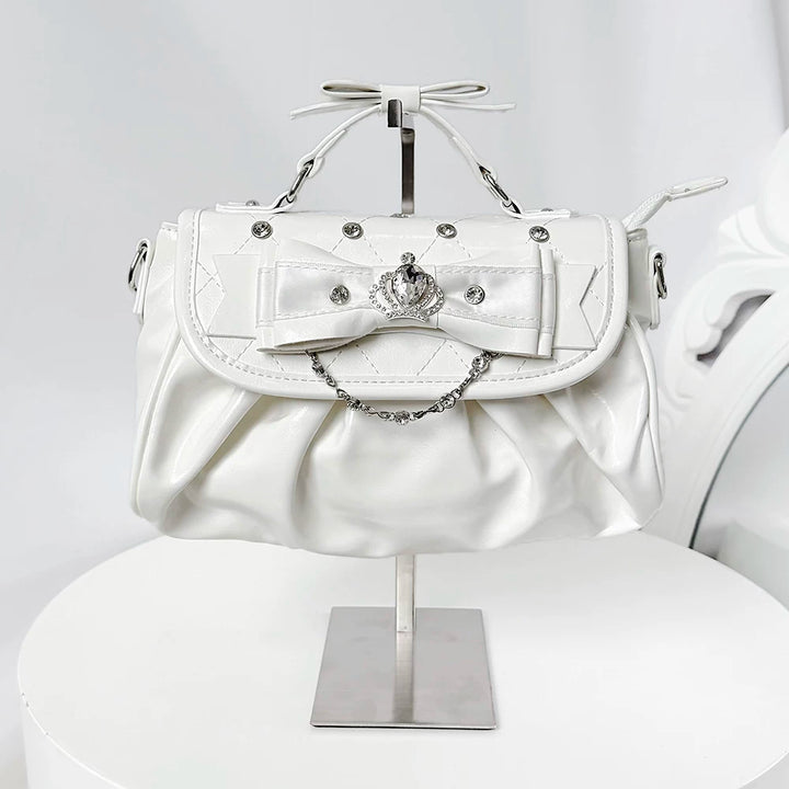 Jirai Kei Handle Crossbody Bag, Adjustable Bag Strap 45110:839384