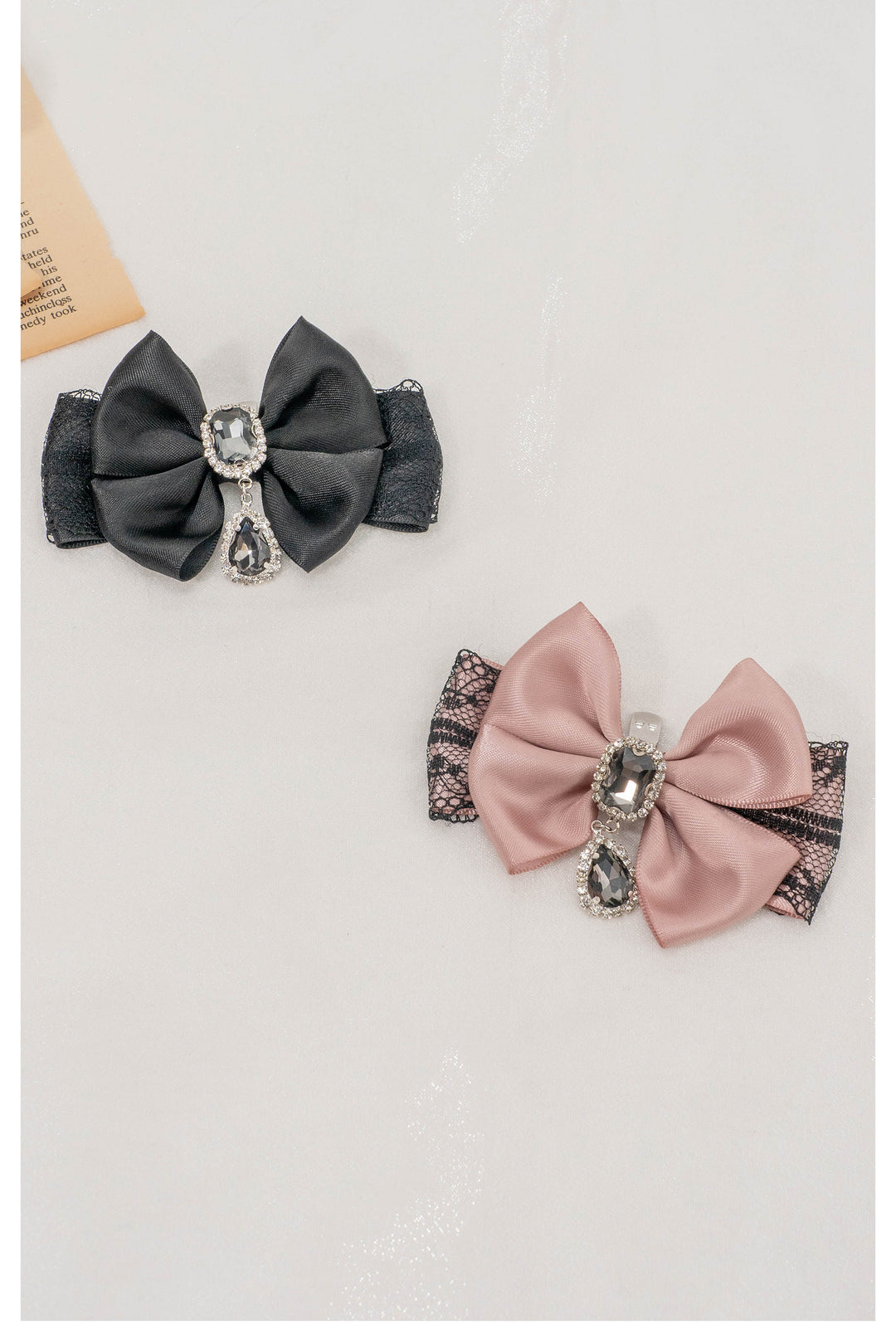 Jirai Kei Ryousangata Fashion Lace Ribbon Shoe Clips Multicolors 21560:309490 21560:309490