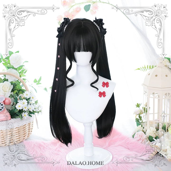 Jirai Kei Lolita Double Ponytail Wig 4Colors 22806:330654