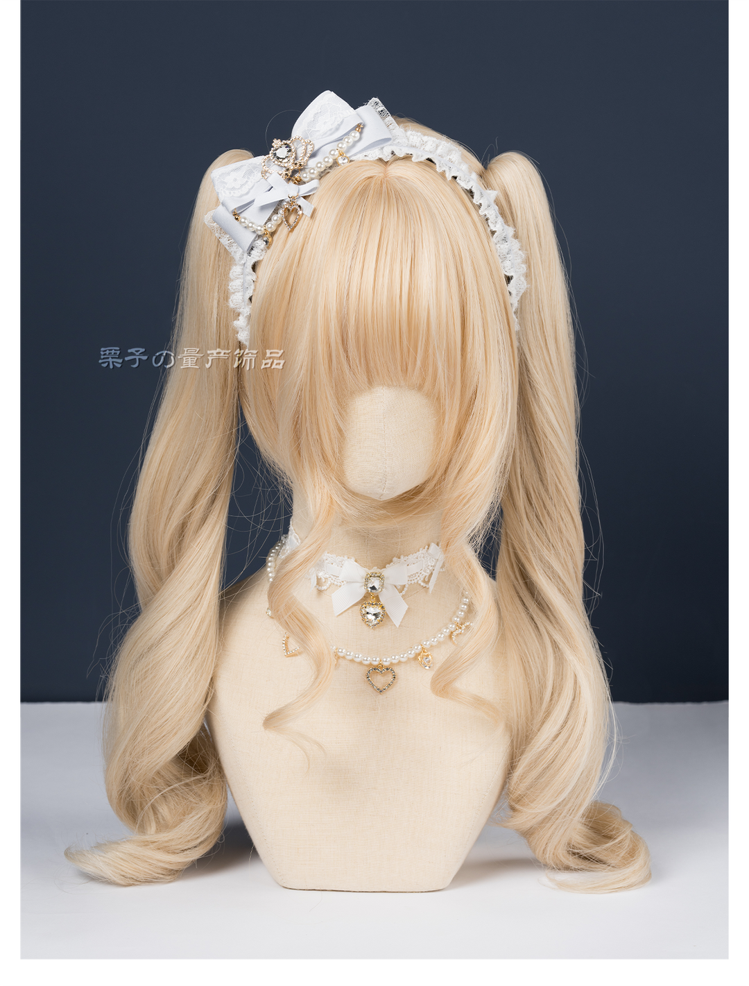 Ryousangata Bow Headband, Rhinestone Accents 44413:808196