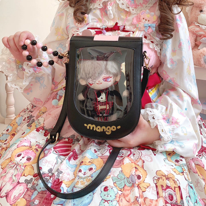 Kawaii Itabag Cat Crossbody Bag PU Double-sided Bag 38282:588388