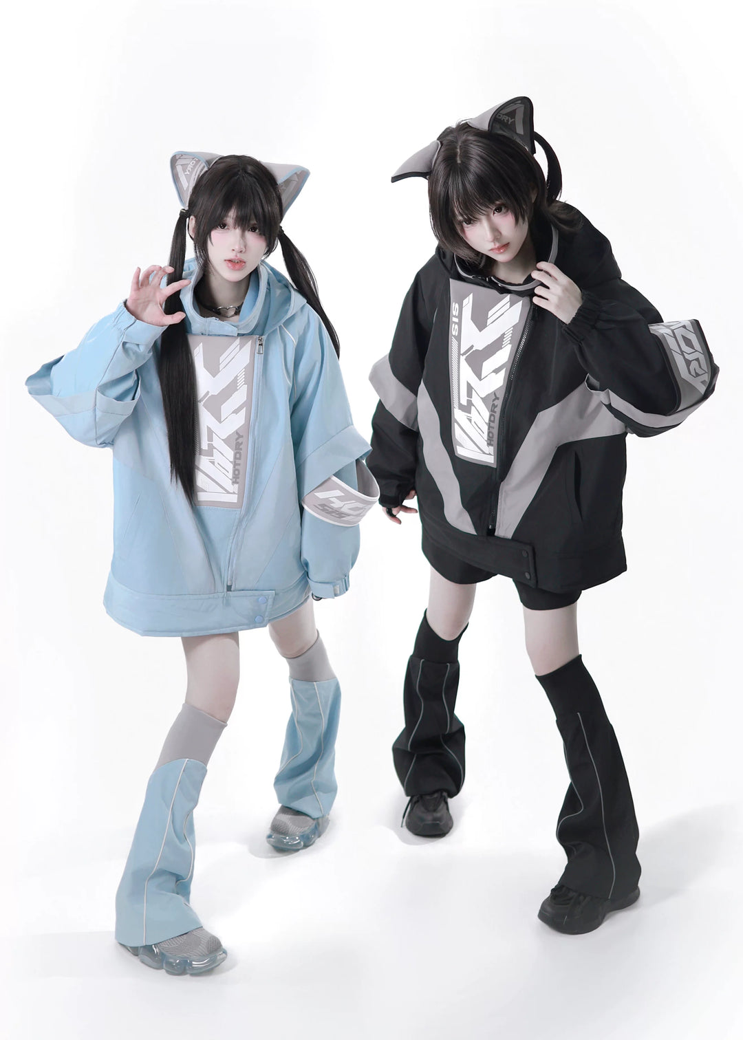 Tenshi Kaiwai Outfit, Windproof Jacket with Fleece Underlayer 44467:809438