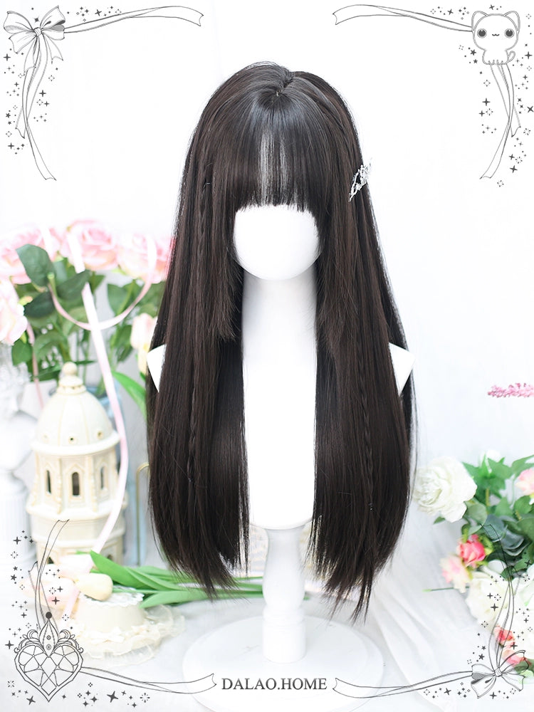 Lolita Wig Long Straight Wig Multicolor 35934:507592 35934:507592