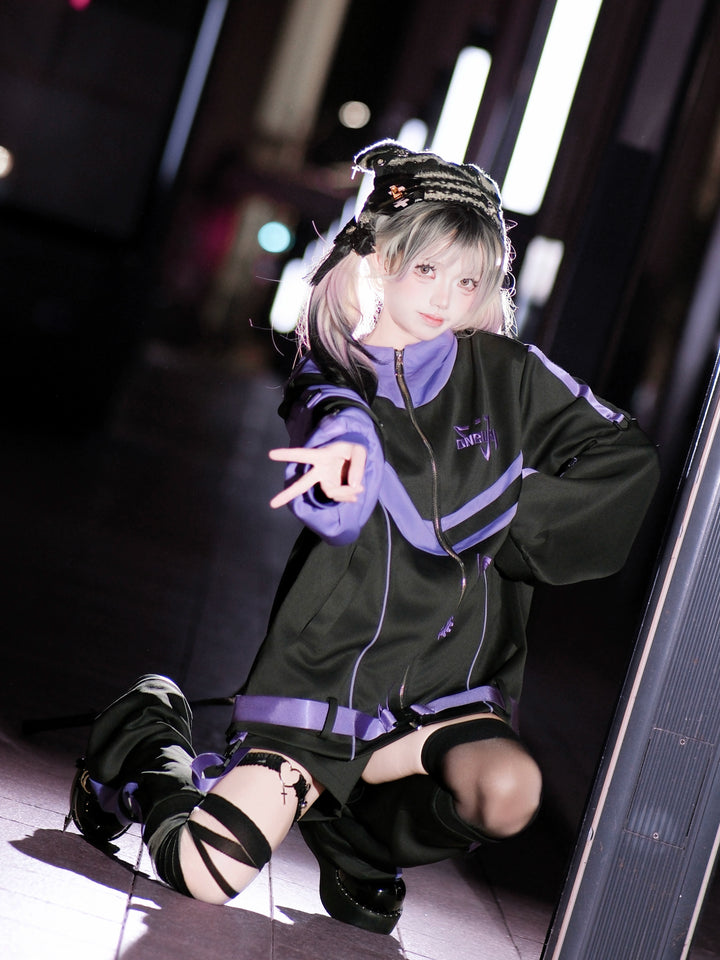 Plus Size Tenshi Kaiwai Outfit, Jacket and Shorts 44120:796960