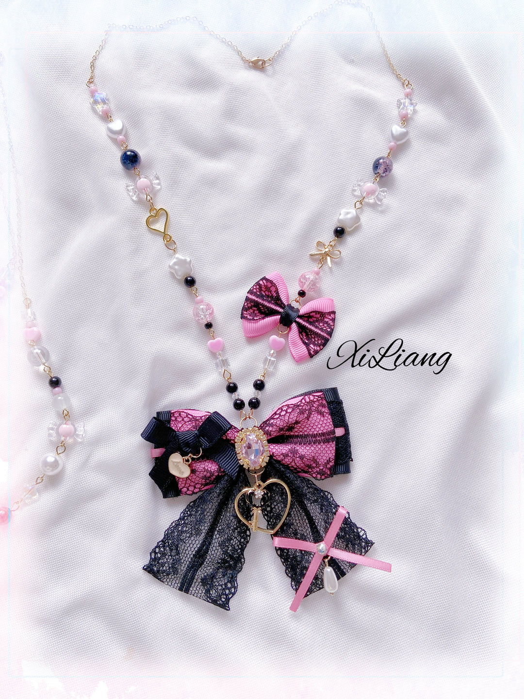 Jirai Kei Necklace Y2K Sweater Chain Long Necklace 41734:712230