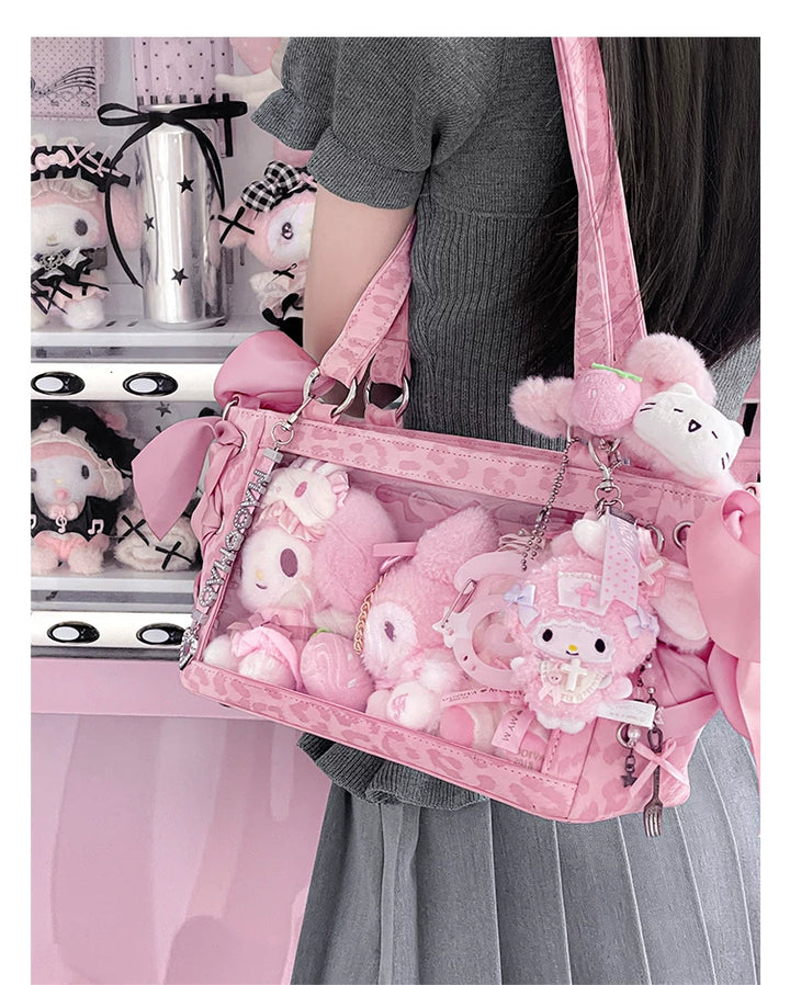 Daily Mini Ita Bag, Clear Window for Dolls & Badges 45427:849575