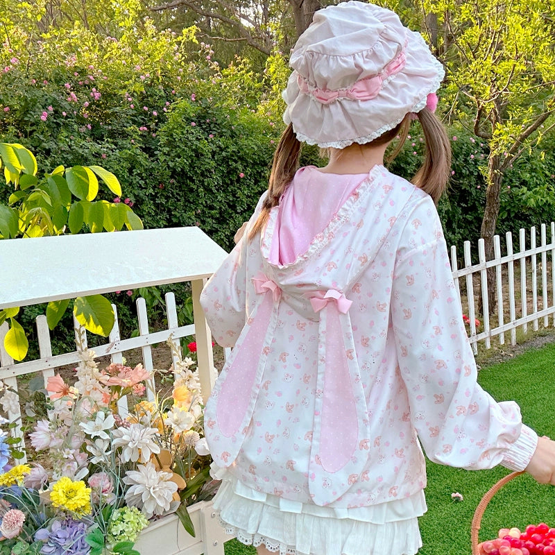 Pink Bunny Kawaii Jacket, UPF50 Sun Protection 42914:787244