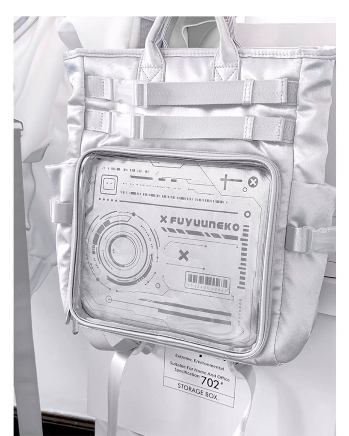 Large Capacity Itabag Backpack, Satin Waterproof Fabric 45429:850242