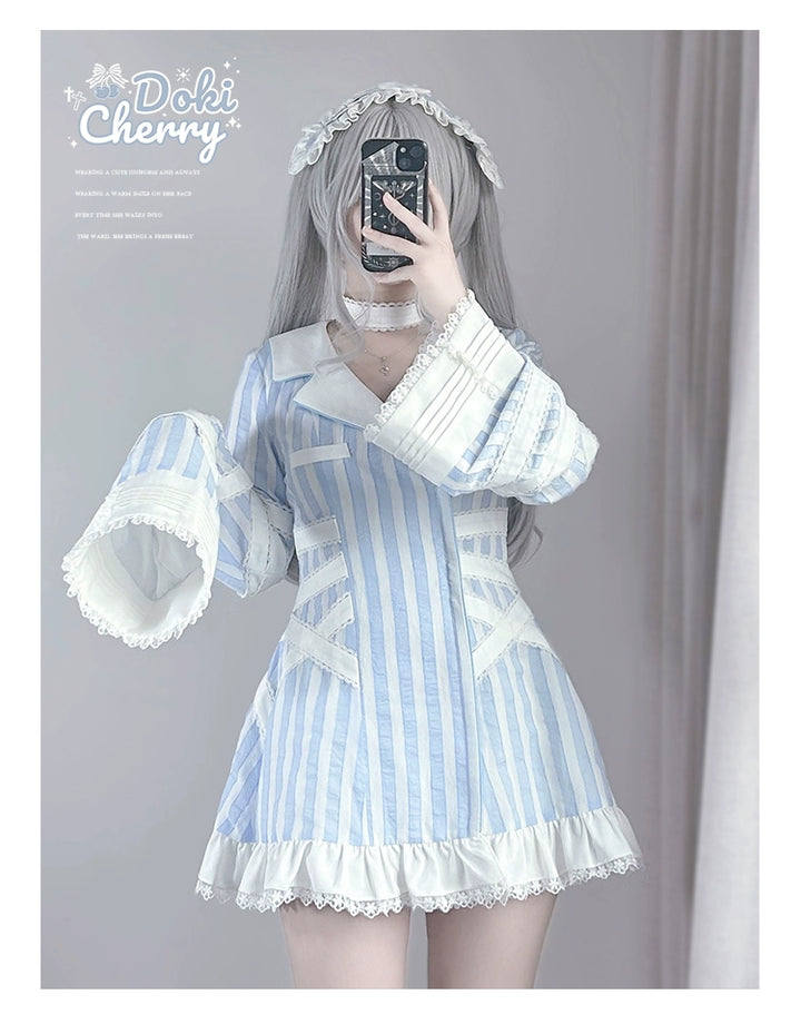 Tenshi Kaiwai Dress + Pocketed Cotton Shorts 43589:780582