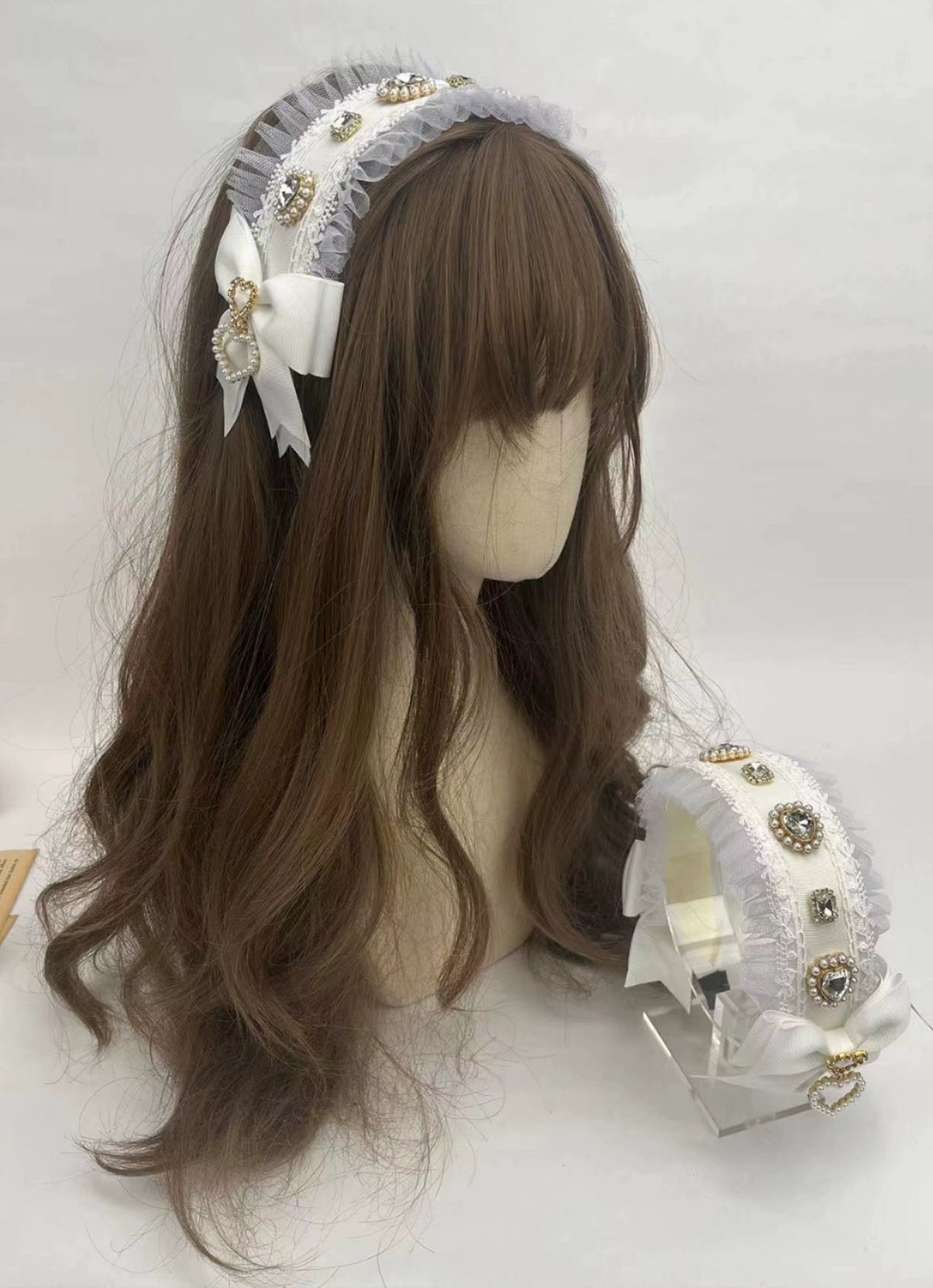 Kaiwaii Sweet Heart Bow Hairband Multicolor 21578:311596