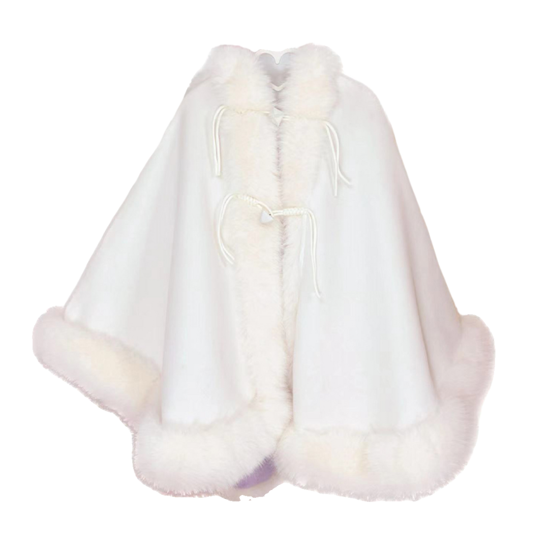 Sweet Lolita Winter Coat Cat Ear Woolen Cloak Kawaii Lolita Cape 40288:667746