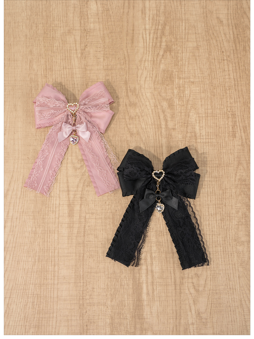 Jirai Kei Brooch Lace Bow Bag Keychain 35298:490076