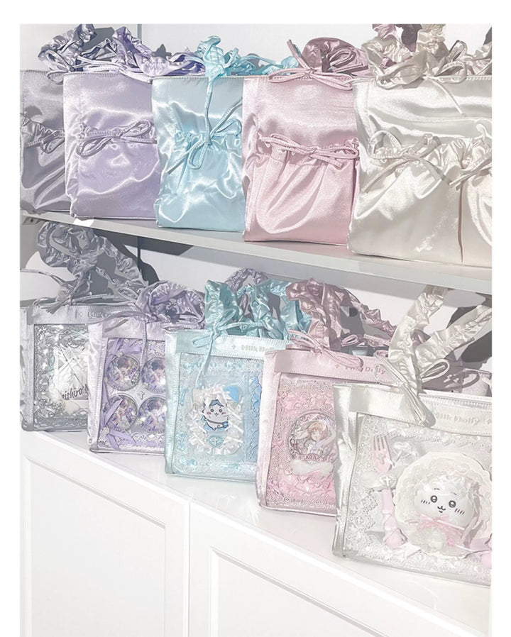 Imitation Silk Tote Itabag, Multiple Color 45430:851509