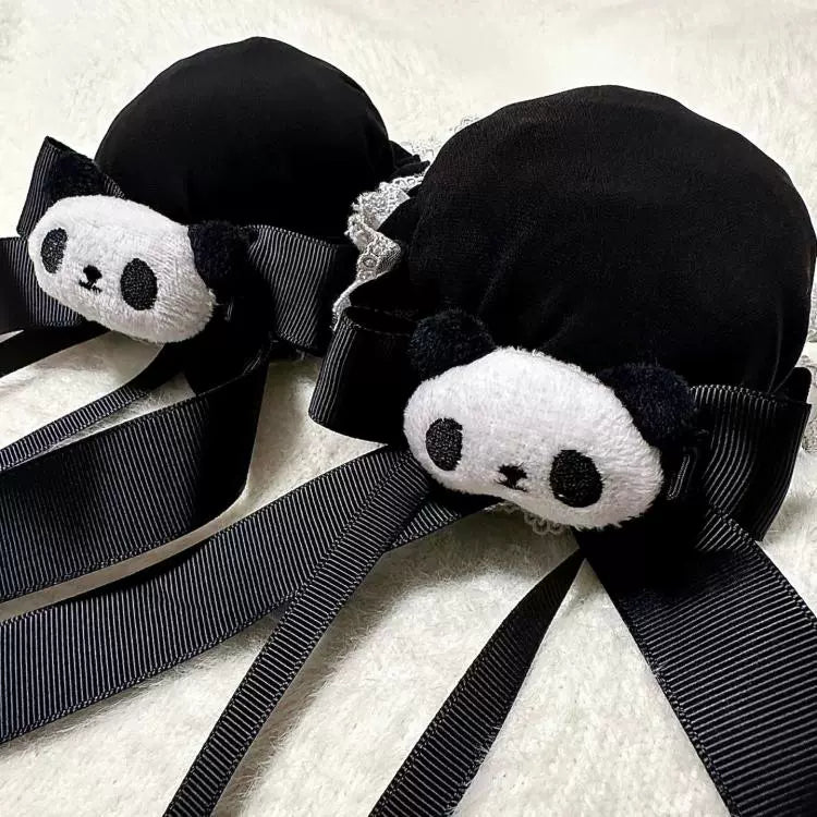 Jirai Kei Headdress With Panda Chinese style Hair Clip 36988:558260