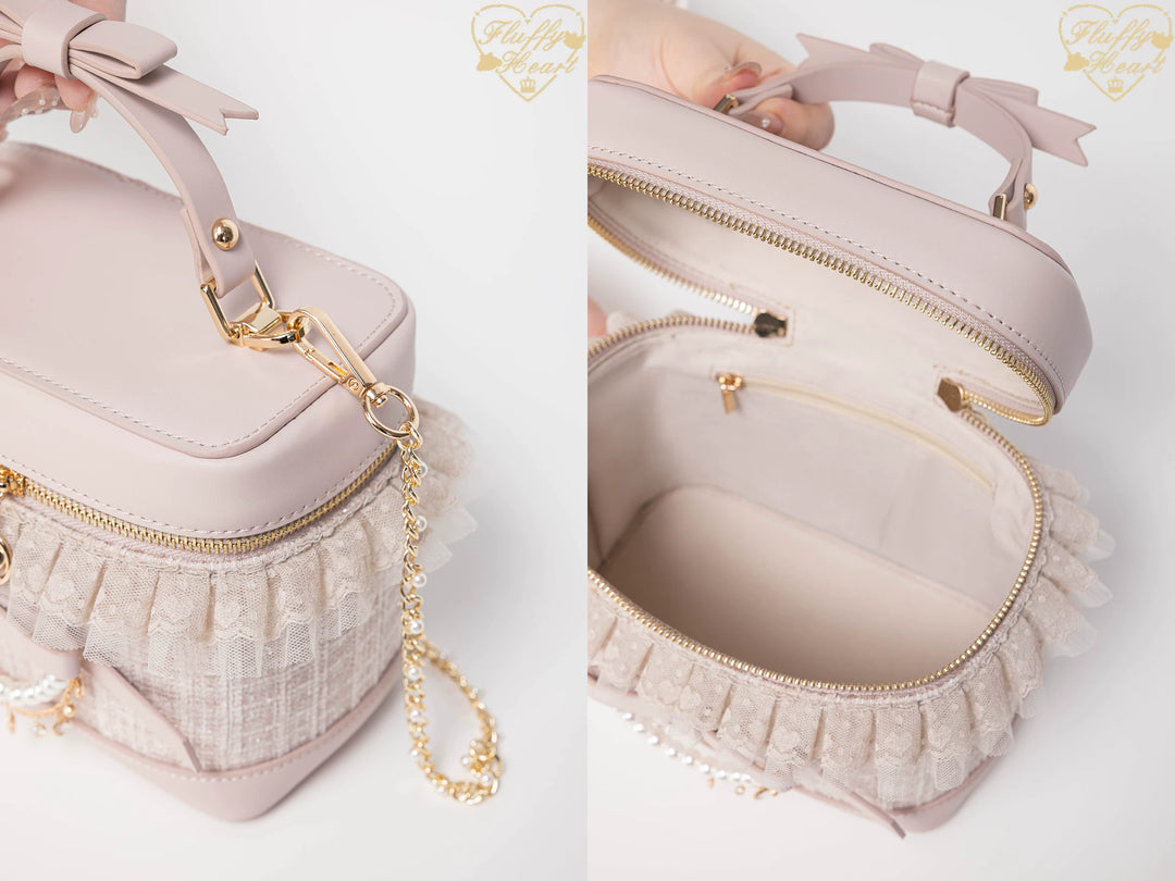 Ryousangata Bucket Hand Bag, Detachable Strap 45132:841673