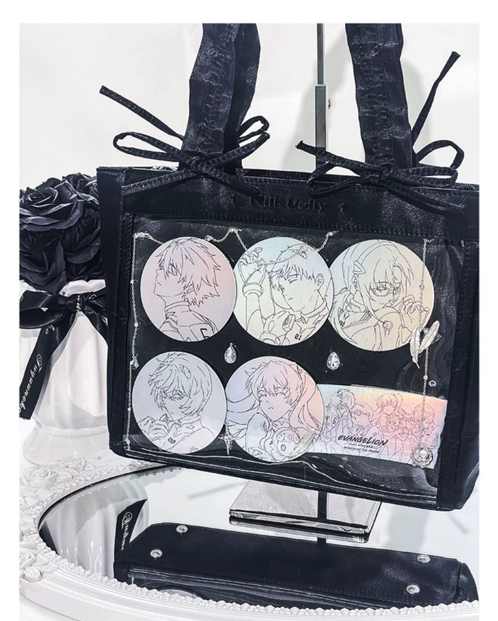 Imitation Silk Tote Itabag, Multiple Color 45430:851504