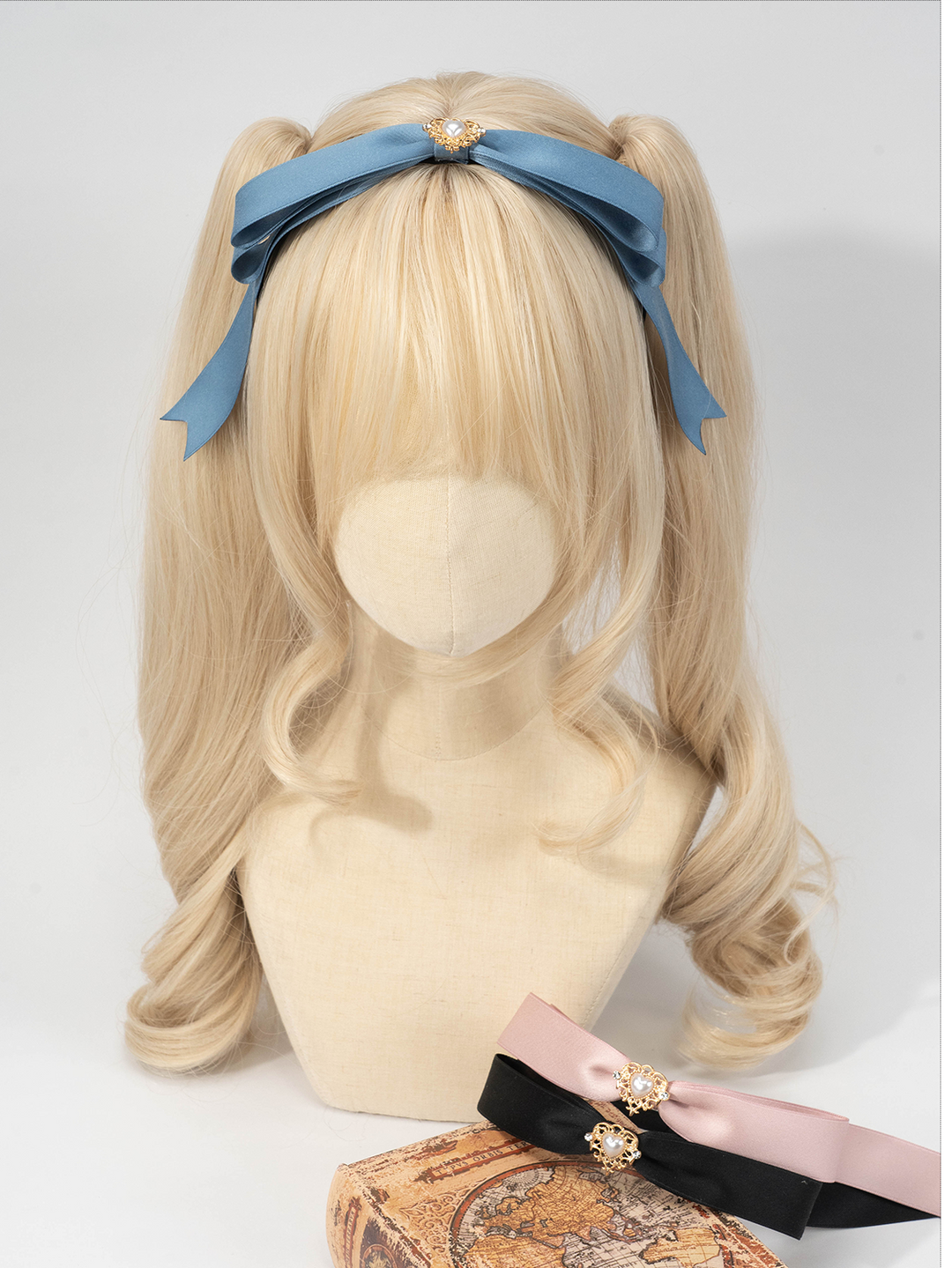 Lolita Headdress Jirai Kei Hairband Bow Headband Multi-color 35292:487824 35292:487824