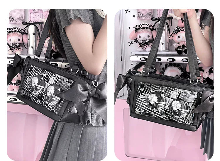 Daily Style Ita Bag, Clear Window for Dolls & Badges 45426:849085