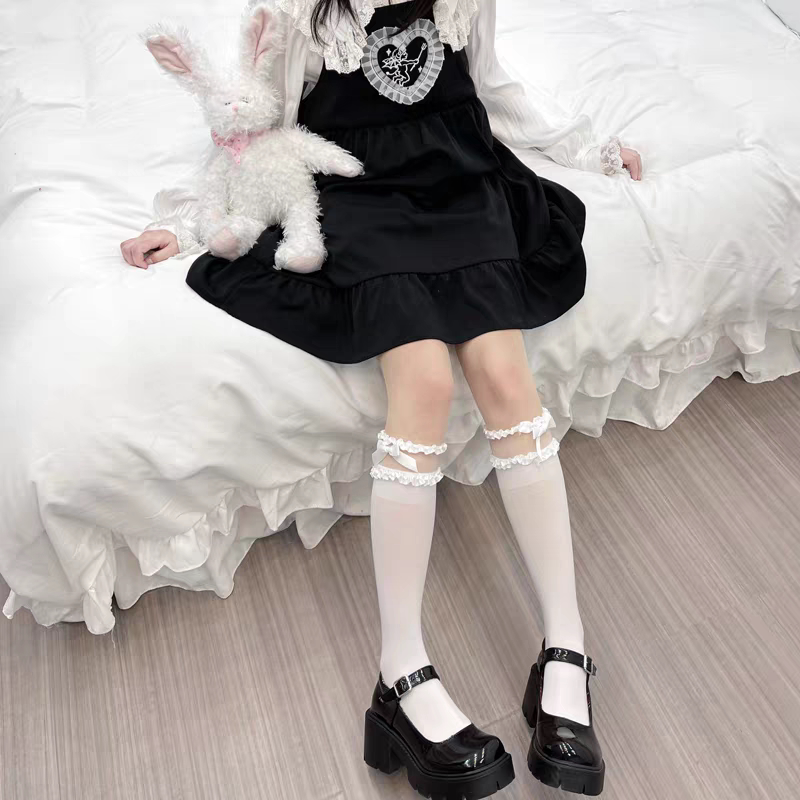Subculture Short and Calf-Length Socks, Cross Pendant 45202:841201