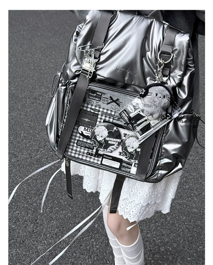 Large Capacity Itabag, Casual School Backpack 45428:848515